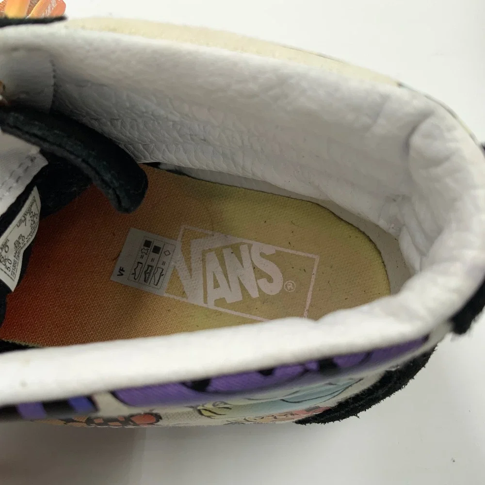 Vans Sk8-Hi Breast Cancer Awareness Together Graphic High Top Shoes Womens 7.5